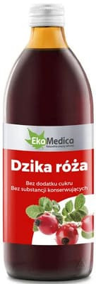 EkaMedica Dzika Róża, sok, 500 ml