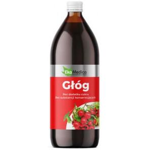 EkaMedica Głóg, sok, 500 ml - zdjęcie produktu