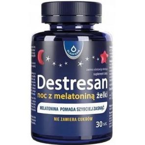Oleofarm Destresan Noc z melatoniną, żelki, 30 szt. - zdjęcie produktu