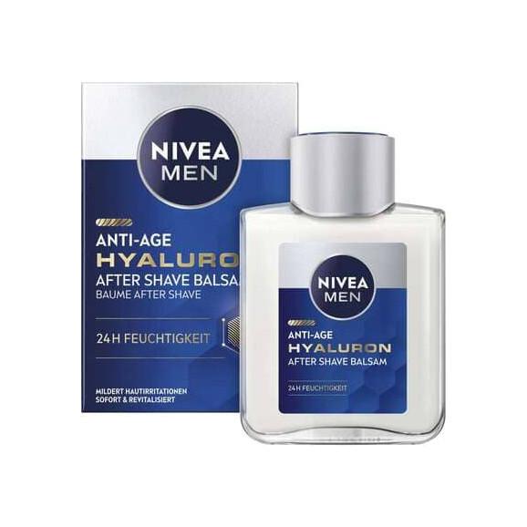 Nivea Men Anti-Age Hyaluron, przeciwzmarszczkowy balsam po goleniu, 100 ml Nivea Men Anti-Age Hyaluron, przeciwzmarszczkowy balsam po goleniu, 100 ml - zdjęcie produktu