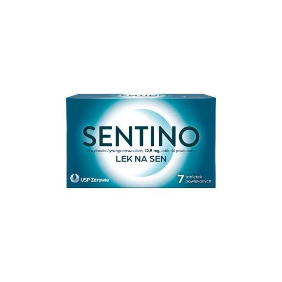 Sentino 12,5 mg, tabletki, 7 szt. Sentino 12,5 mg, tabletki, 7 szt. - zdjęcie produktu