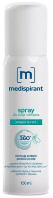 Medispirant, spray do stóp i obuwia, 150 ml