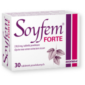 Soyfem forte, 230,8 mg, tabletki powlekane, 30 szt. - zdjęcie produktu