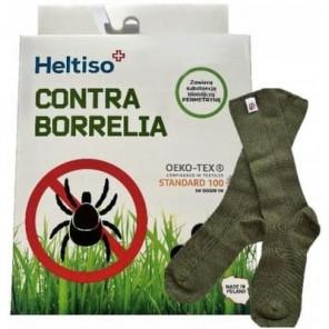 Heltiso Contra Borrelia, skarpety męskie, rozm. 39/42, 1 para - zdjęcie produktu