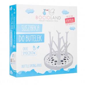 Bocioland Suszarka do butelek i smoczków, szara, 1 szt. - zdjęcie produktu