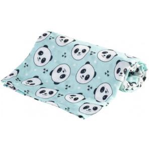 Bocioland, pieluszka bambusowa, 75 cm x 75 cm, panda, 1 szt. - zdjęcie produktu