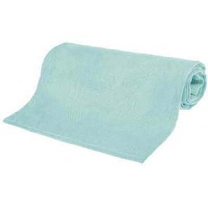 Bocioland, pieluszka bambusowa, 120 cm x 120 cm, chmurki aqua, 1 szt. - zdjęcie produktu