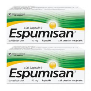 2x Espumisan, kapsułki, 40 mg, 100 szt. - zdjęcie produktu