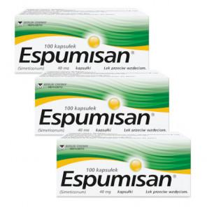 3x Espumisan, kapsułki, 40 mg, 100 szt. - zdjęcie produktu