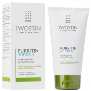 Iwostin Purritin Rehydrin, nawilżający żel do mycia twarzy, 150 ml - zdjęcie produktu