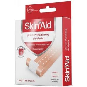 Skin Aid, plaster tkaninowy do cięcia 1 m x 6 cm, 1 szt. - zdjęcie produktu