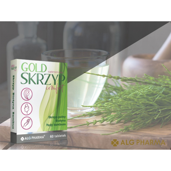 Alg Pharma Gold Skrzyp, tabletki, 60 szt. - zdjęcie produktu