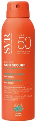 SVR Sun Secure Brume, mgiełka ochronna, SPF 50+, spray, 200 ml