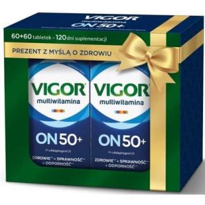 Vigor Multiwitamina On 50+, tabletki, 2 x 60 szt. - zdjęcie produktu