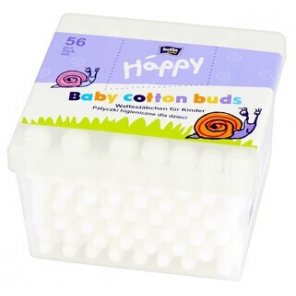 Bella Baby Happy, patyczki higieniczne, 56 szt. - zdjęcie produktu