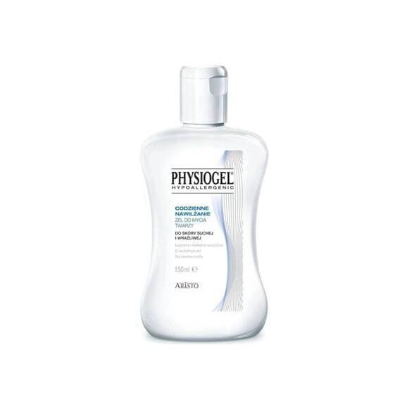 Physiogel Codzienne Nawilżanie, żel do mycia twarzy, skóra sucha i wrażliwa, 150 ml Physiogel Codzienne Nawilżanie, żel do mycia twarzy, skóra sucha i wrażliwa, 150 ml - zdjęcie produktu