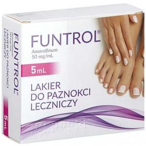 Funtrol 50 mg/ml, leczniczy lakier do paznokci, 5 ml - zdjęcie produktu