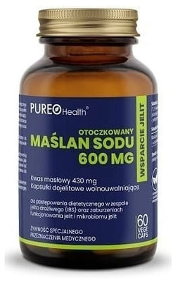 Pureo Health Maślan sodu 600 mg, kapsułki, 60 szt.