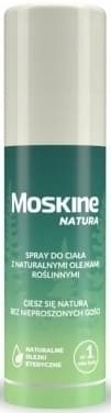 Moskine Natura, spray do ciała przeciwko komarom, 100 ml
