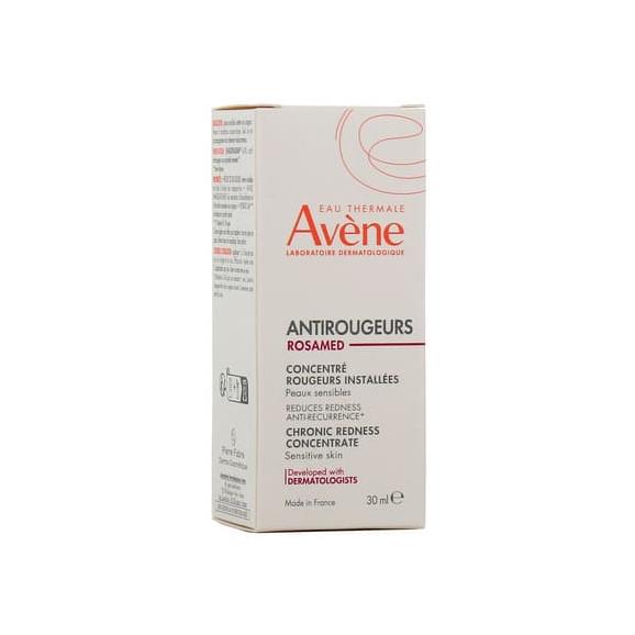 Avene Eau Thermale Antirougeurs Rosamed, koncentrat na zaczerwienienia twarzy, skóra wrażliwa, 30 ml - zdjęcie produktu