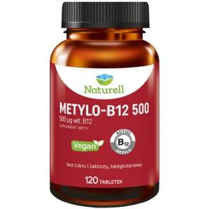 Naturell Metylo-B12 500, tabletki, 120 szt. - zdjęcie produktu