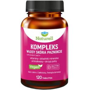Naturell Kompleks Włosy Skóra Paznokcie, tabletki, 120 szt. - zdjęcie produktu