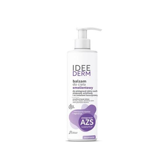 Idee Derm, emolientowy balsam do ciała, zmiany łuszczycowe i AZS, 250 ml Idee Derm, emolientowy balsam do ciała, zmiany łuszczycowe i AZS, 250 ml - zdjęcie produktu