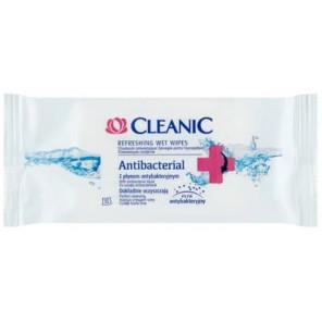 Cleanic Antibacterial, chusteczki odświeżające, 15 szt. - zdjęcie produktu