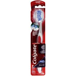 Colgate 360 Optic White, szczoteczka do zębów, Medium, 1 szt. - zdjęcie produktu