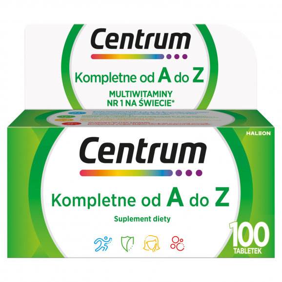 Centrum kompletne od A do Z, tabletki, 100 szt. - zdjęcie produktu