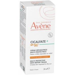 Avene Eau Thermale Cicalfate+, multiochronny krem regenerujący, SPF 50+, 30 ml - zdjęcie produktu