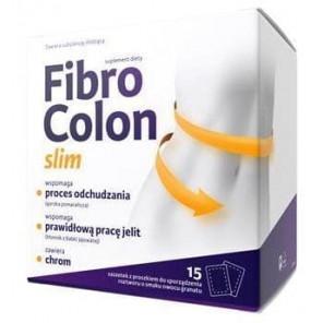 Zdrovit FibroColon Slim, saszetki, 15 szt. - zdjęcie produktu