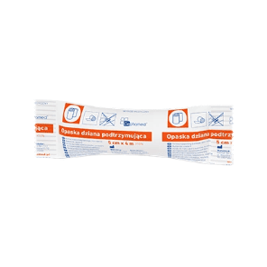 Cephamed, opaska dziana podtrzymująca, 4 m x 5 cm, 1 szt. - zdjęcie produktu