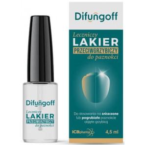 Difungoff, leczniczy lakier przeciwgrzybiczy do paznokci, 4,5 ml - zdjęcie produktu