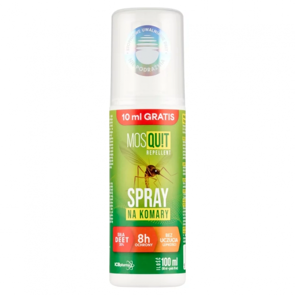 MosQuit, spray na komary, 100 ml MosQuit, spray na komary, 100 ml - zdjęcie produktu