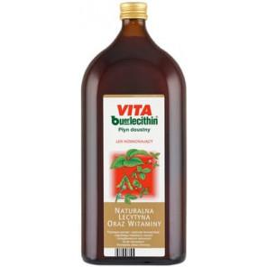 Vita Buerlecithin, płyn, 1000 ml (bez kartonika) - zdjęcie produktu