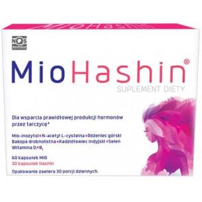 MioHashin, Mio, kapsułki 60 szt. + Hashin, kapsułki, 30 szt. - zdjęcie produktu