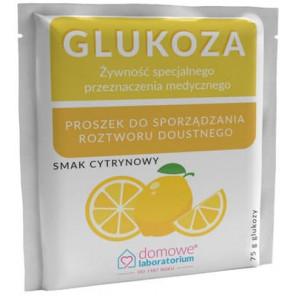 Domowe Laboratorium Glukoza, smak cytrynowy, 75 g - zdjęcie produktu