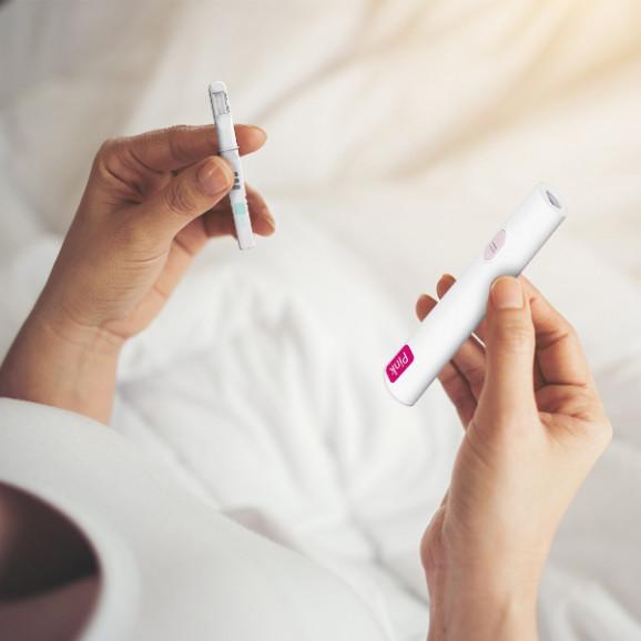 Pink Digital Test Trio, cyfrowy system monitorowania płodności, 1 szt. - zdjęcie produktu