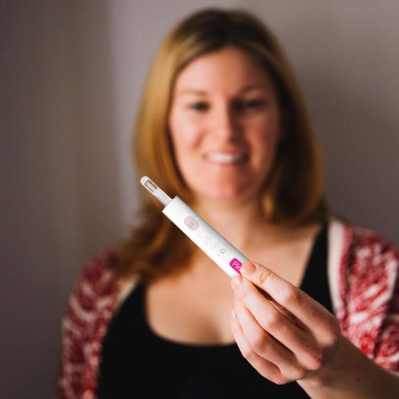 Pink Digital Test Trio, cyfrowy system monitorowania płodności, 1 szt. - zdjęcie produktu