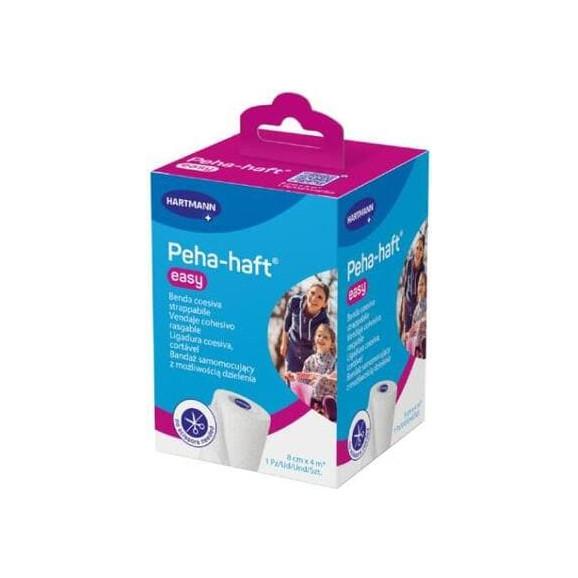 Hartmann Peha-haft Easy, opaska podtrzymująca, 8 cm x 4 m, biała, 1 szt. Hartmann Peha-haft Easy, opaska podtrzymująca, 8 cm x 4 m, biała, 1 szt. - zdjęcie produktu