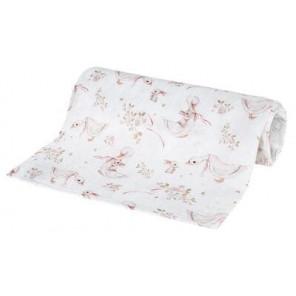 Bocioland, pieluszka bambusowa, 110 cm x 110 cm, gąski, 1 szt. - zdjęcie produktu