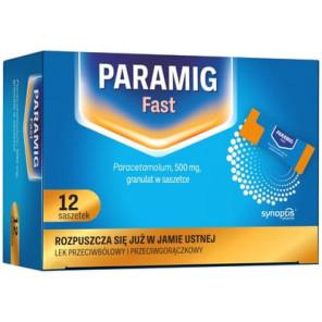 Paramig Fast 500 mg, saszetki, 12 szt. - zdjęcie produktu