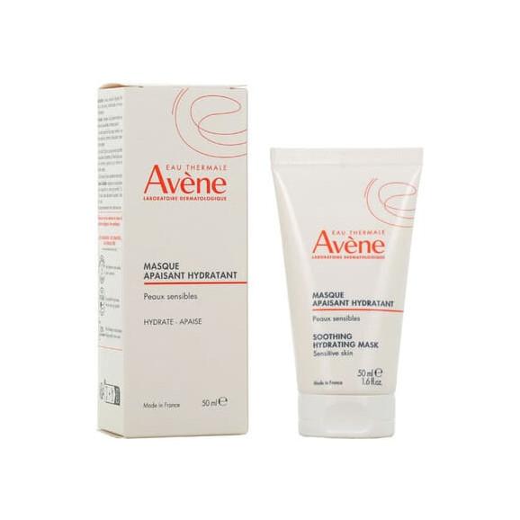 Avene Les Essentiels, maseczka kojąco-rozświetlająca, skóra wrażliwa, 50 ml - zdjęcie produktu