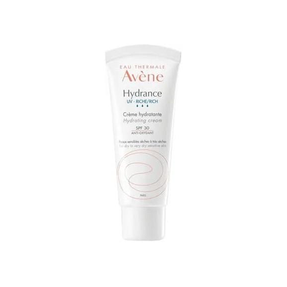 Avene Eau Thermale UV Rich, krem nawilżający, skóra wrażliwa, sucha i bardzo sucha, SPF 30, 40 ml Avene Eau Thermale UV Rich, krem nawilżający, skóra wrażliwa, sucha i bardzo sucha, SPF 30, 40 ml - zdjęcie produktu