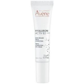 Avene Eau Thermale HYALURON ACTIV B3, krem pod oczy o potrójnym działaniu korygującym, 15 ml - zdjęcie produktu