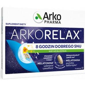 Arkorelax 8 godzin dobrego snu, tabletki, 15 szt. - zdjęcie produktu