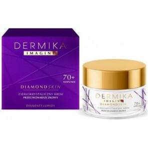 Dermika Imagine Diamond Skin, ciekłokrystaliczny krem przeciwzmarszczkowy 70+, 50 ml - zdjęcie produktu
