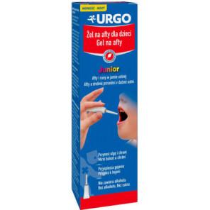 Urgo Junior, żel na afty dla dzieci, 8 ml - zdjęcie produktu