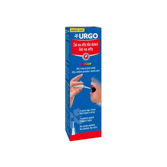 Urgo Junior, żel na afty dla dzieci, 8 ml Urgo Junior, żel na afty dla dzieci, 8 ml - zdjęcie produktu